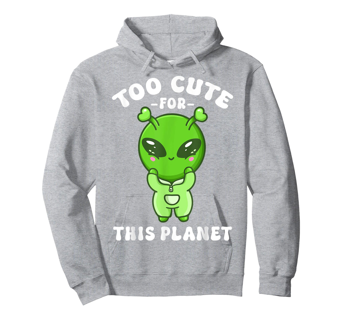 Alien Kawaii Alien Too Cute for This Planet T-Shirt