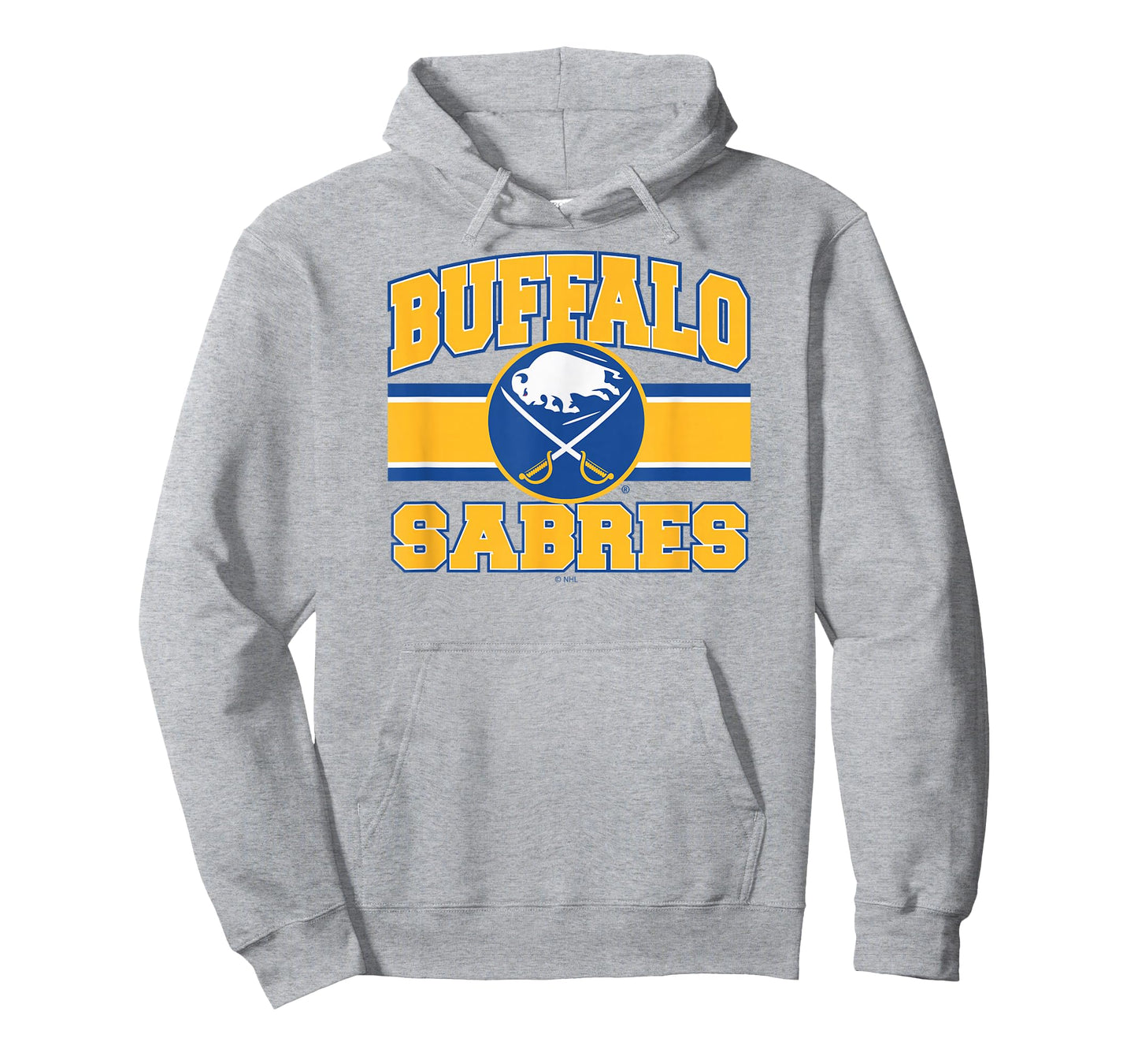 Buffalo Sabres Stripe Gray Officially Licensed T-Shirt