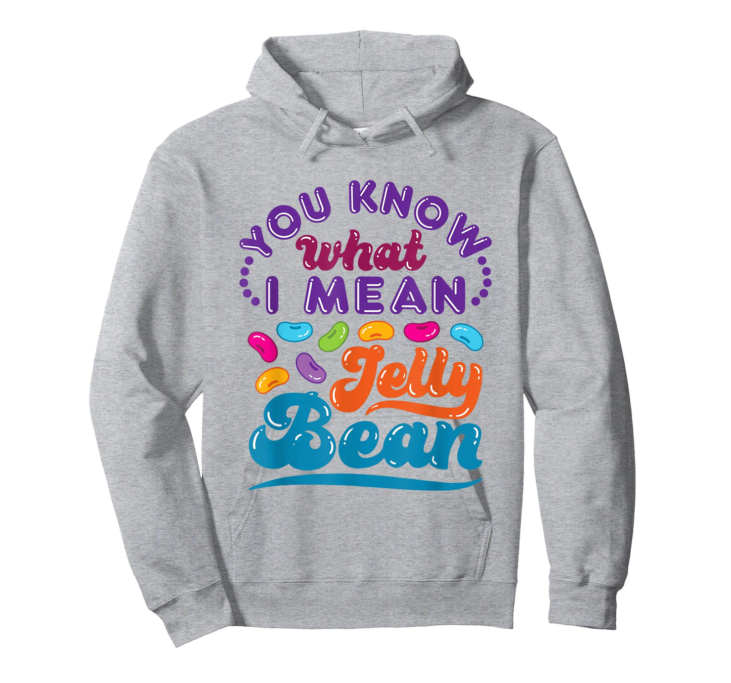 You Know What I Mean Jelly Bean Sweets Lover Retro Saying T-Shirt