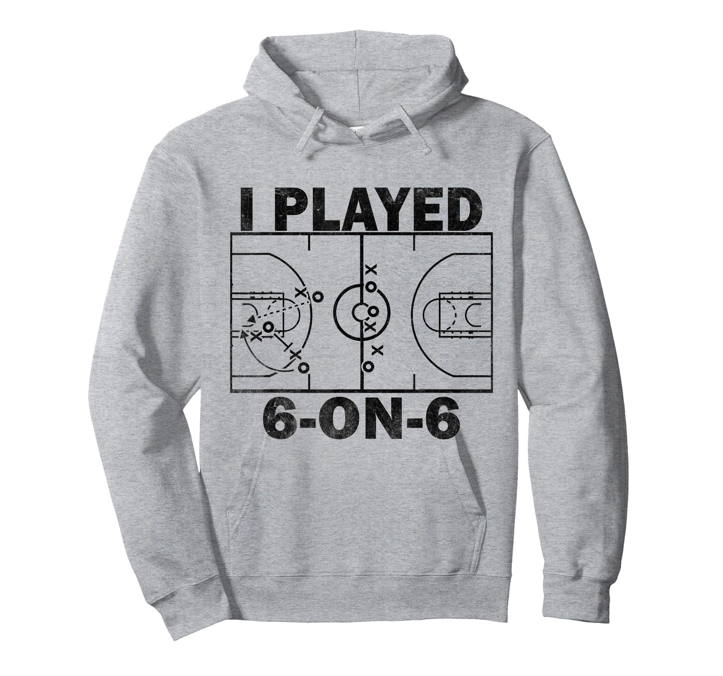I Played 6 On 6 Basketball Funny T-Shirt