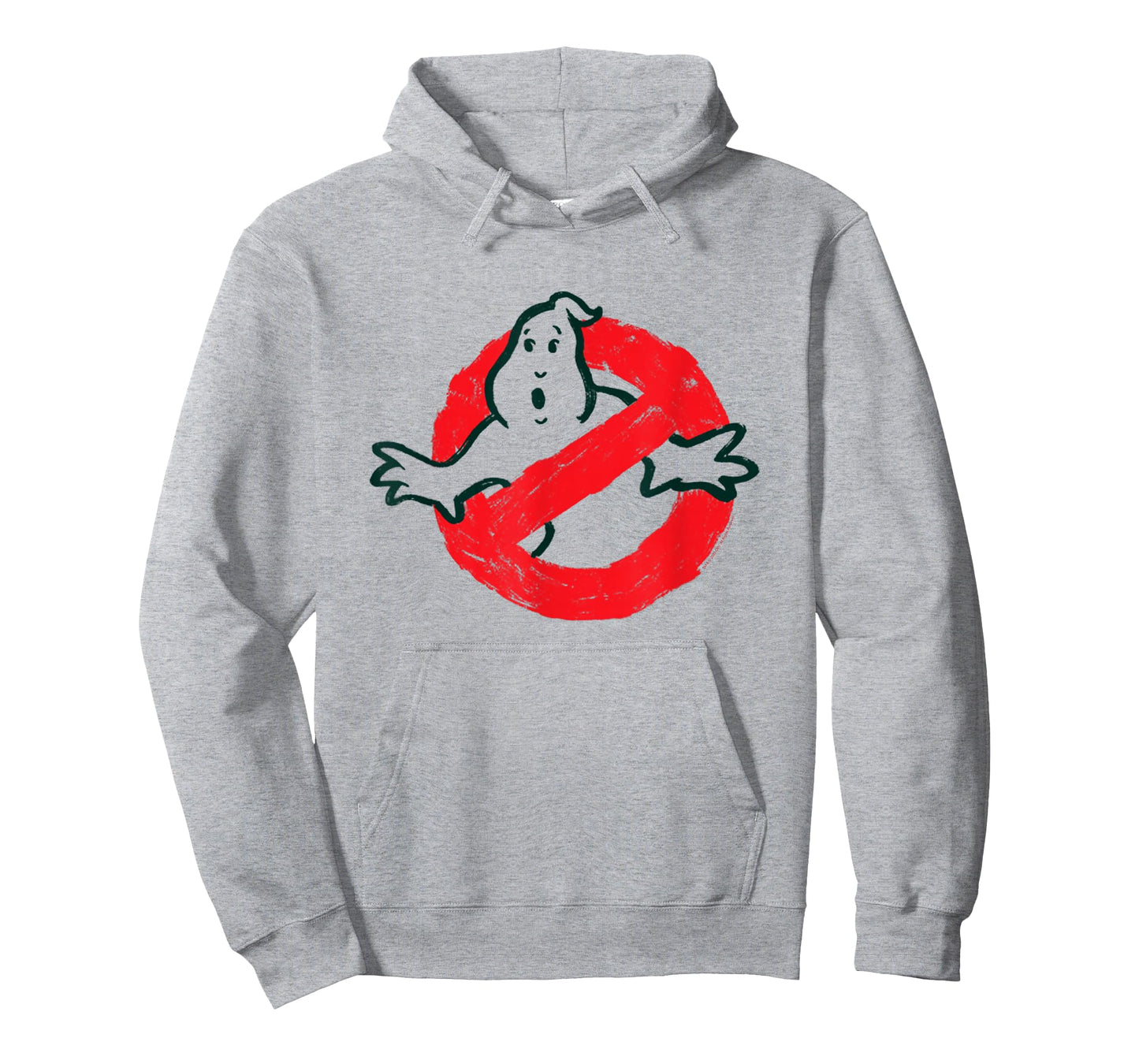 Ghostbusters No Ghost Logo Sketch Retro Movie T-Shirt