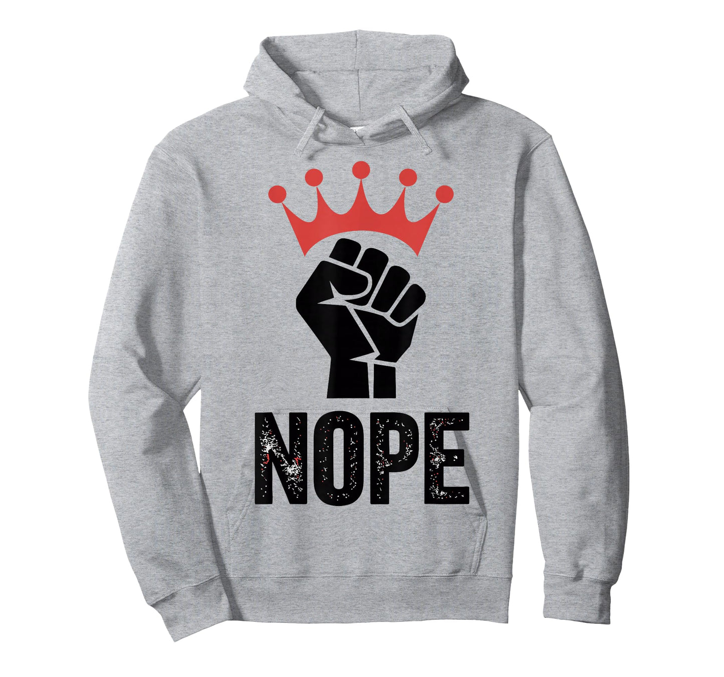 No Kings in America Since 1776 Fist & Crown Protest T-Shirt