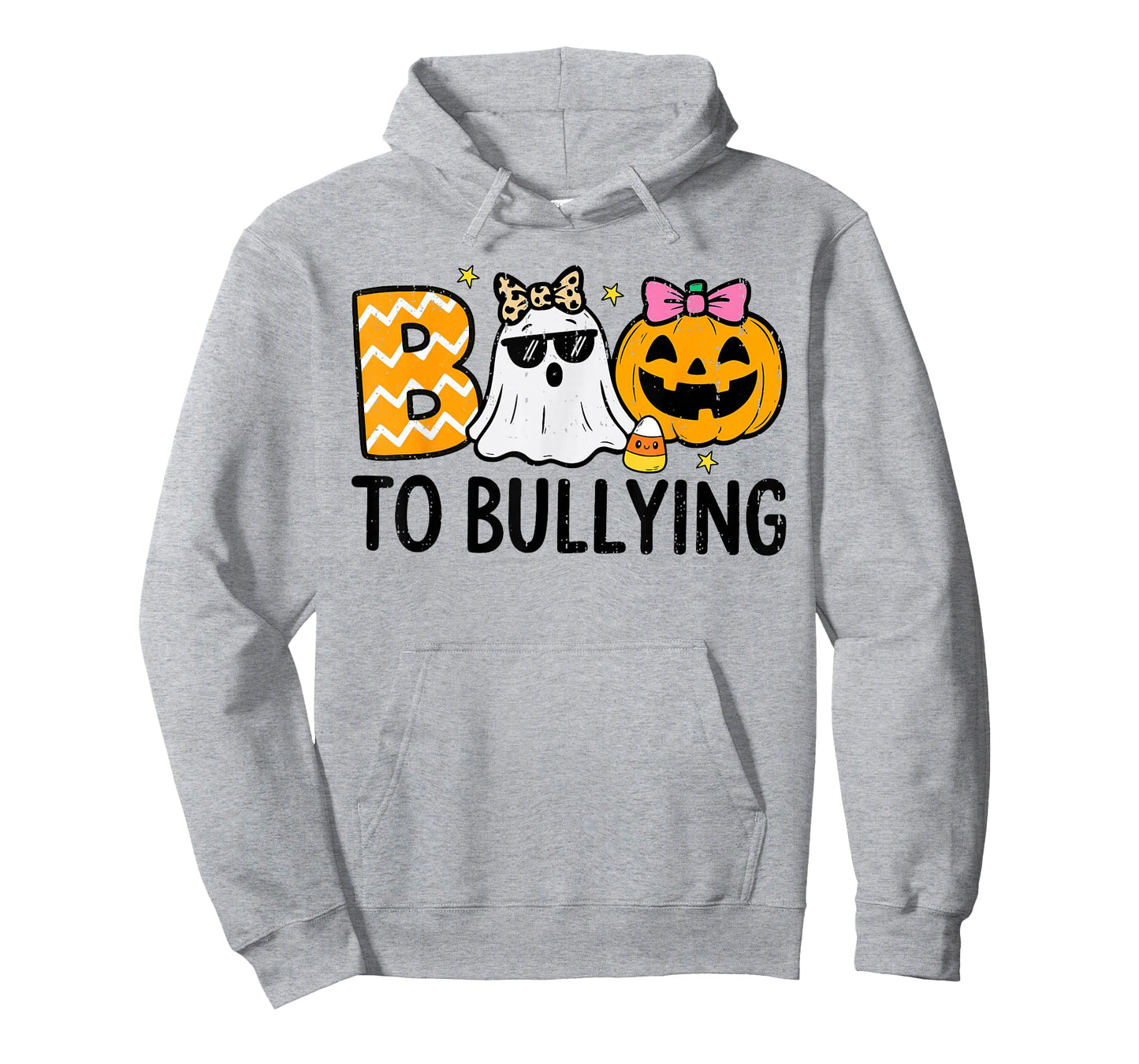 Unity Day Orange Ghost Boo Anti Bullying Halloween Teen Girl T-Shirt