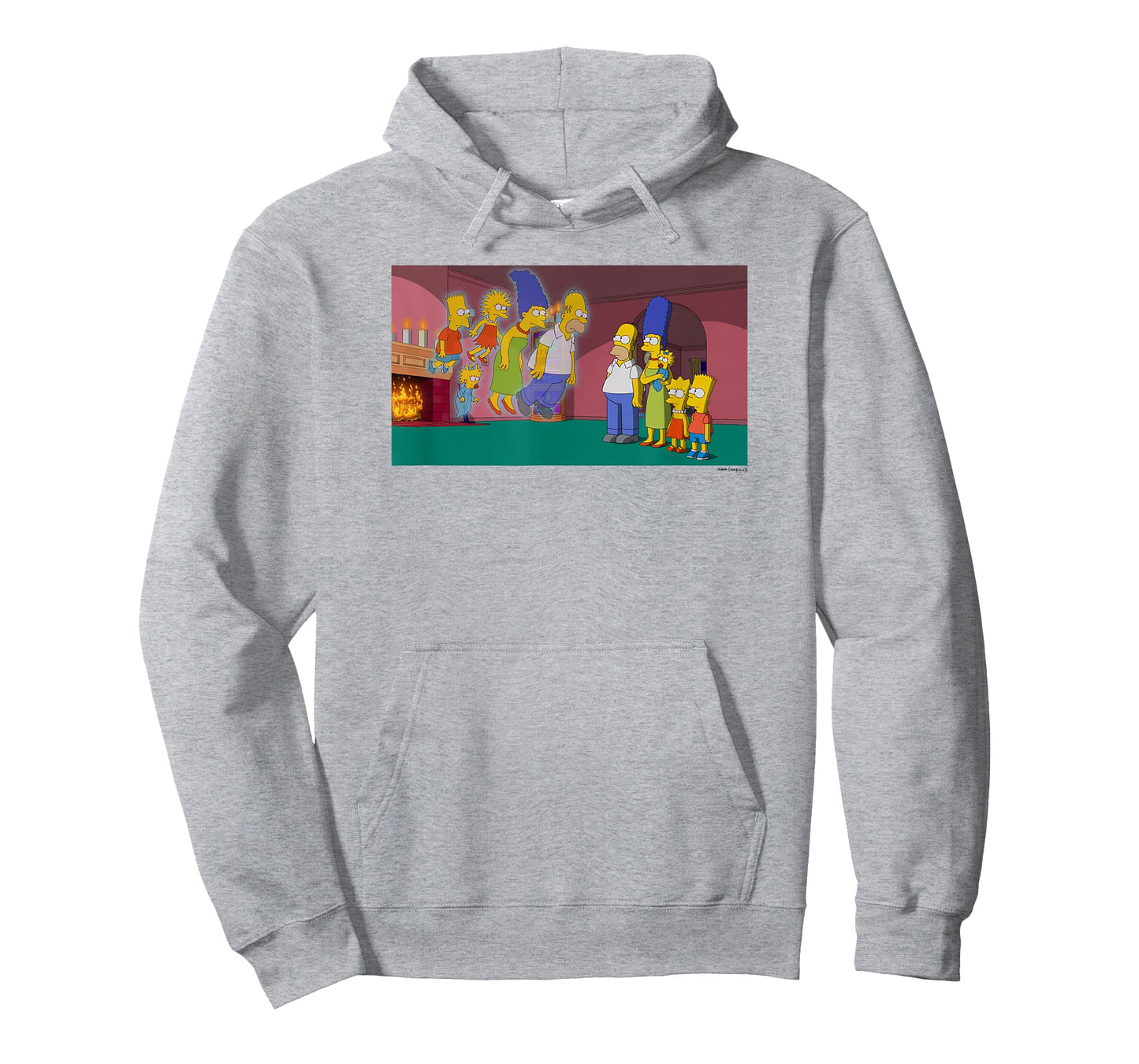 The Simpsons Treehouse Of Horror Halloween Ghost Family T-Shirt