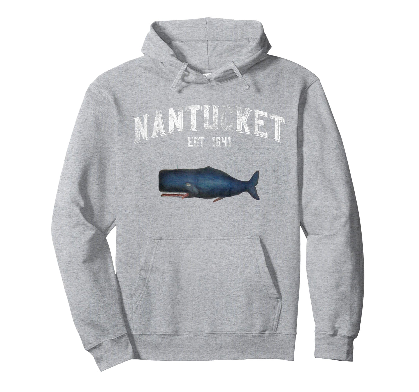 Nantucket Massachusetts Vintage Style Whale T Shirt T-Shirt