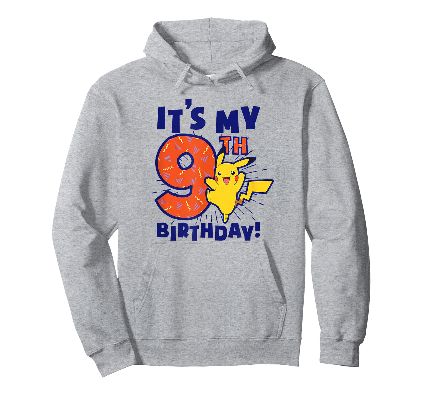 Pokémon Pikachu It's My 9th Birthday Awesome Celebration T-Shirt