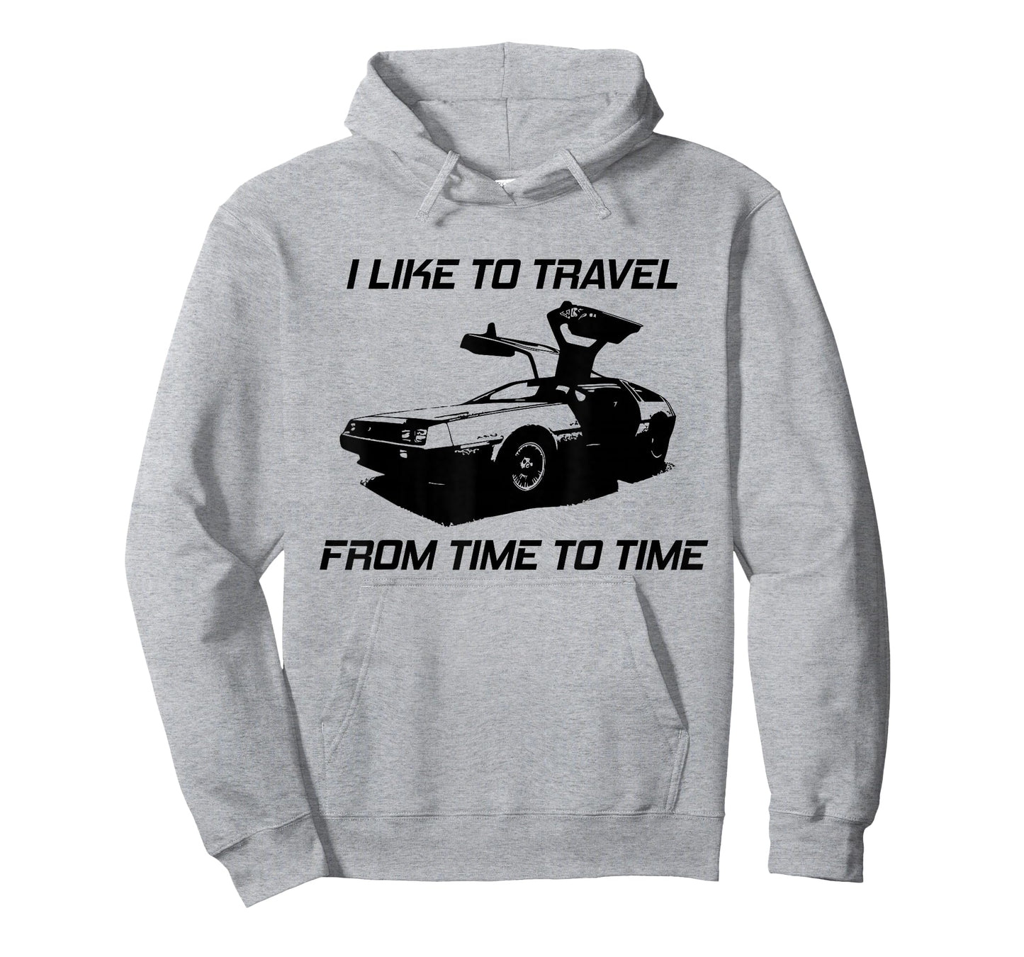 I Like To Travel From Time To Time. Funny Retro Car Vacation T-Shirt