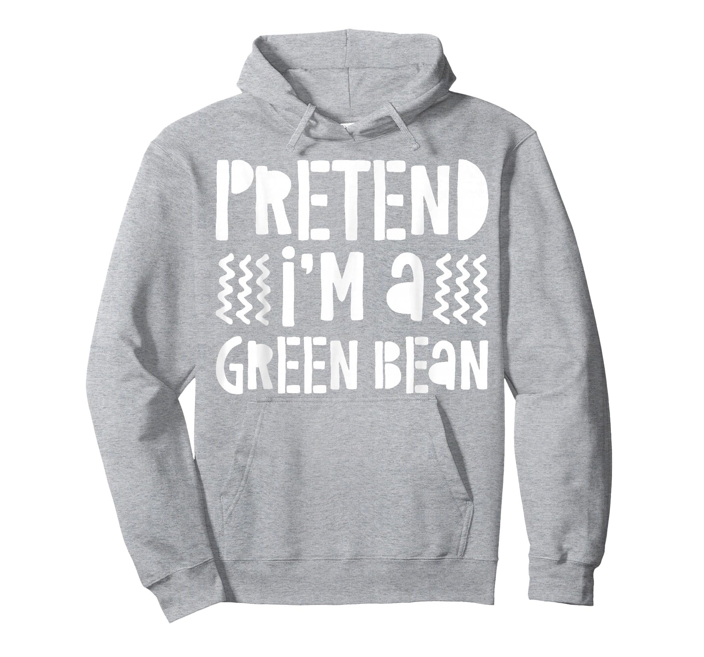 Pretend I'm A Green Bean Shirt Adult Kids Green Bean Costume T-Shirt