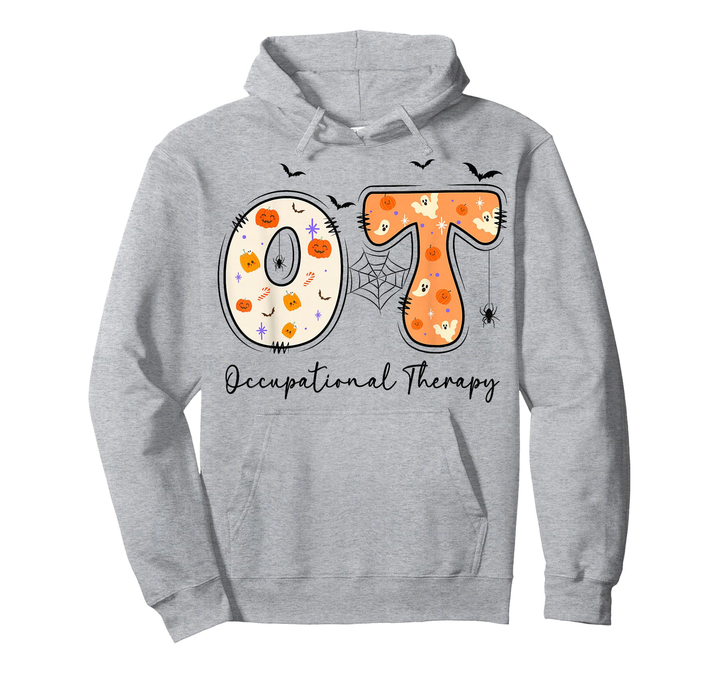 OT Therapists Occupational Therapy Pumpkin Ghost Halloween T-Shirt