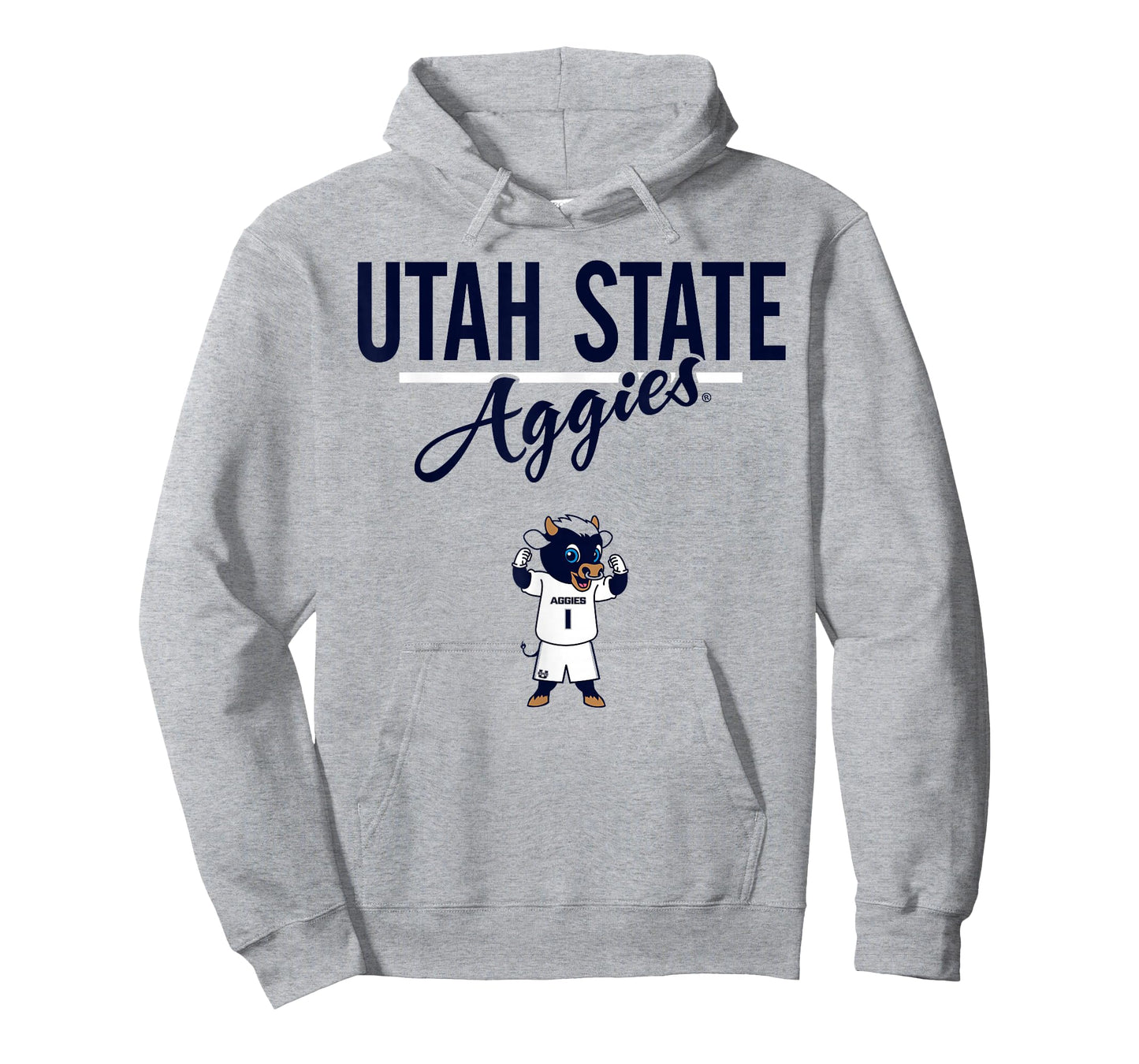 Utah State Aggies Big Blue Gray Officially Licensed T-Shirt