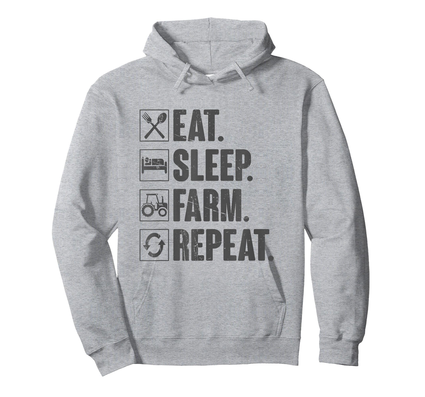 Eat Sleep Farm Repeat - Funny Farmer Farming Gift T-Shirt