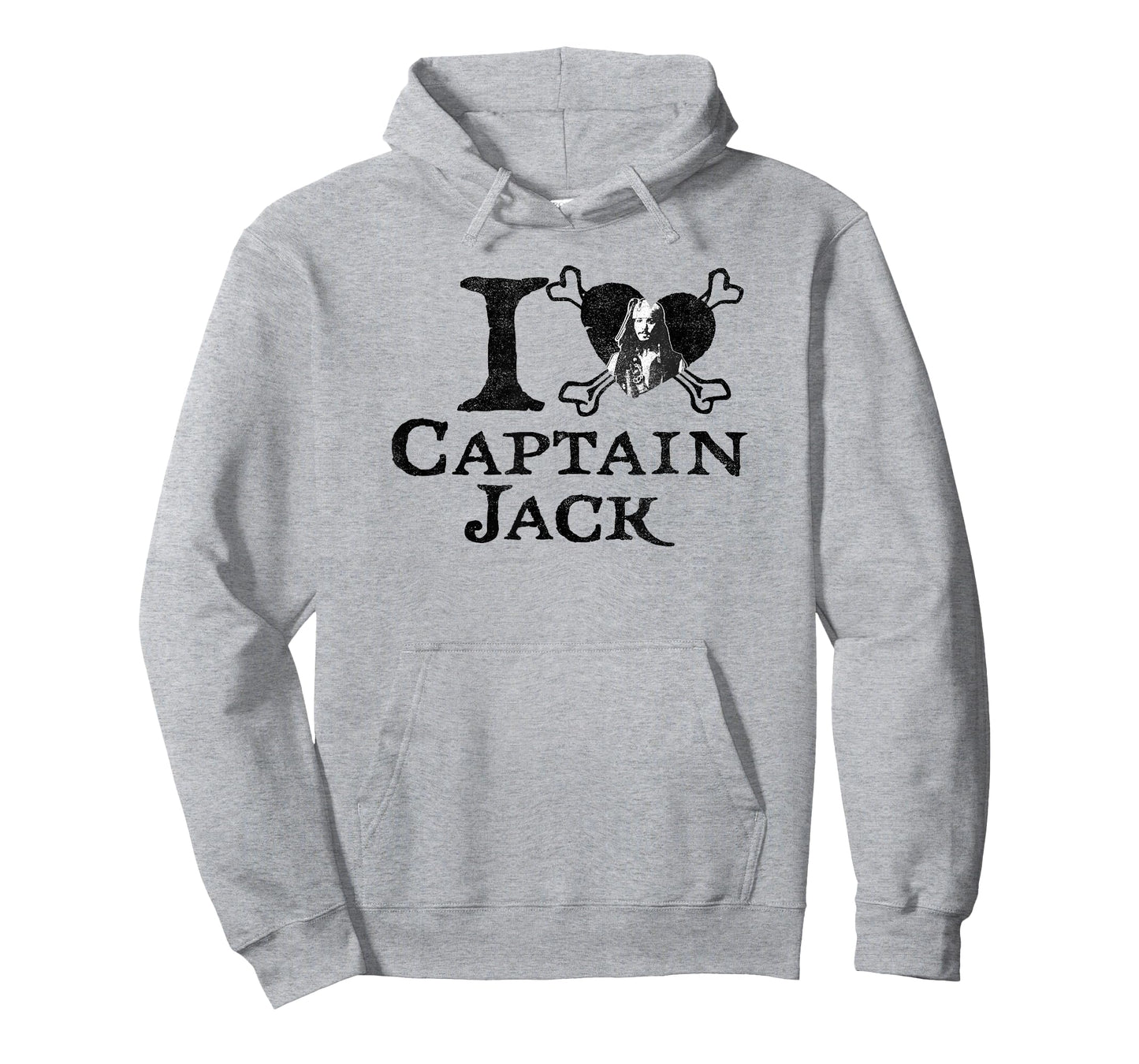 Disney Pirates of The Caribbean I Heart Captain Jack T-Shirt
