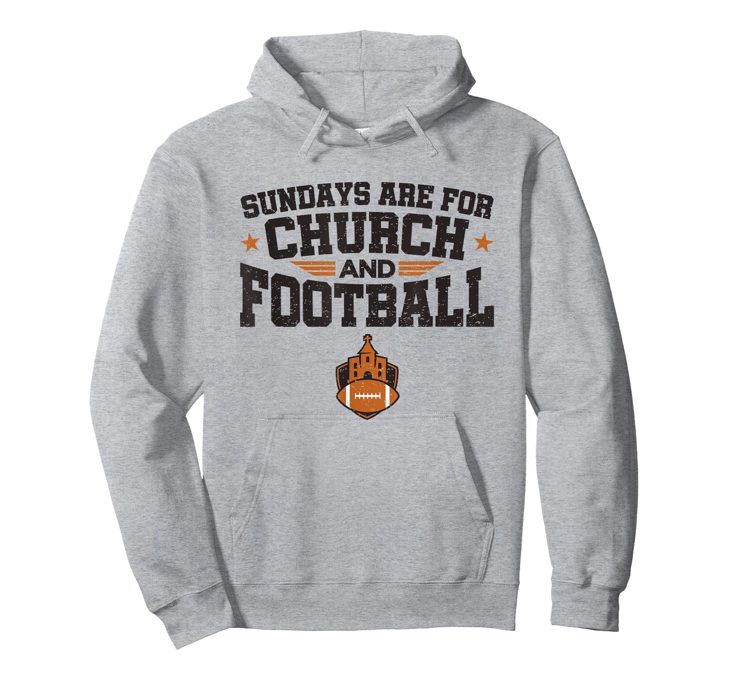 Football Fan Sundays Are For Church And Football T-Shirt