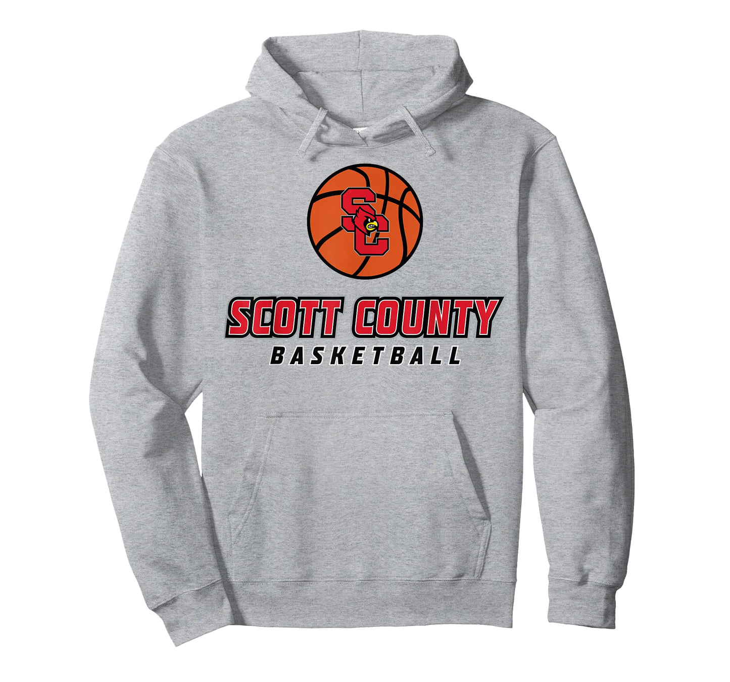 Scott County High School Cardinals Basketball T-Shirt