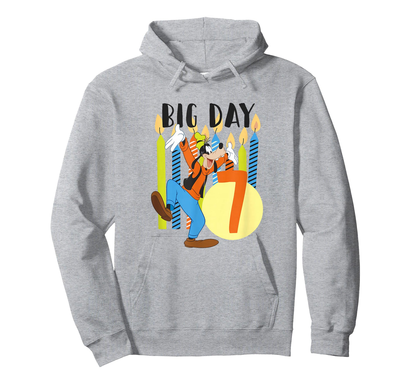 Disney Goofy Birthday Big Day 7 Years Old T-Shirt