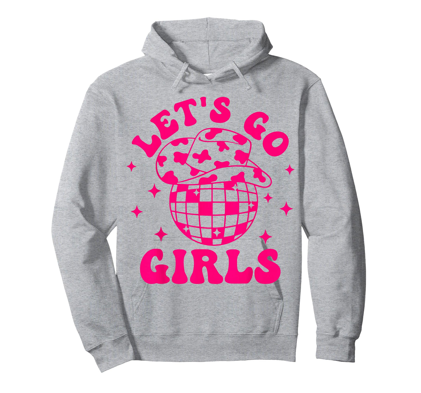 Let's Go Girls Disco Ball Western Country Southern Cowgirl T-Shirt