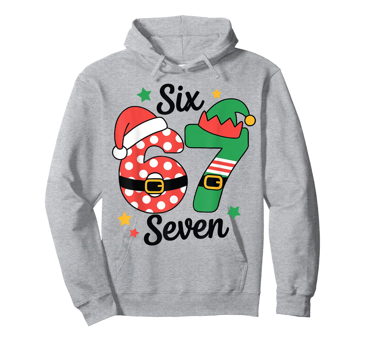 Funny 67 Christmas Costume Pajamas Holiday Outfit T-Shirt