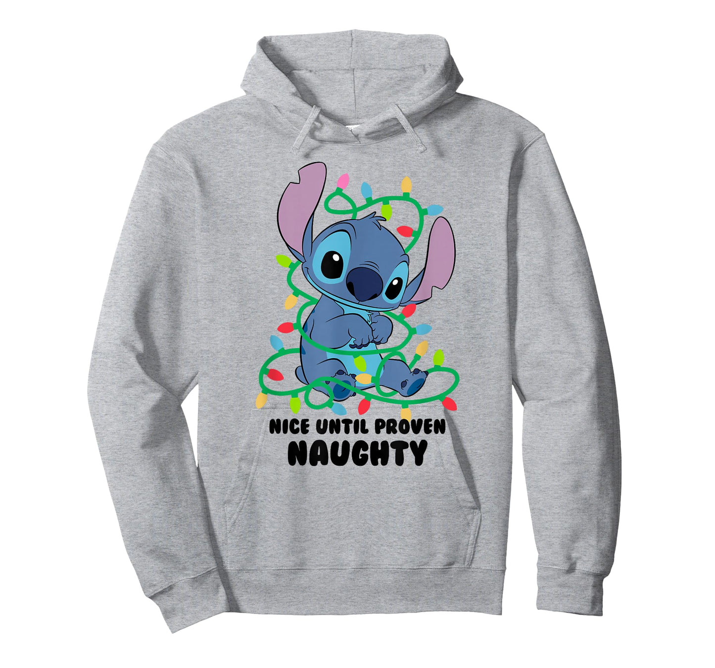 Disney Lilo & Stitch Christmas Nice Until Proven Naughty T-Shirt