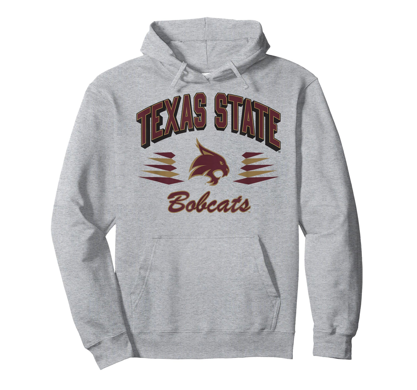 Texas State Bobcats Retro Diamond White Officially Licensed T-Shirt