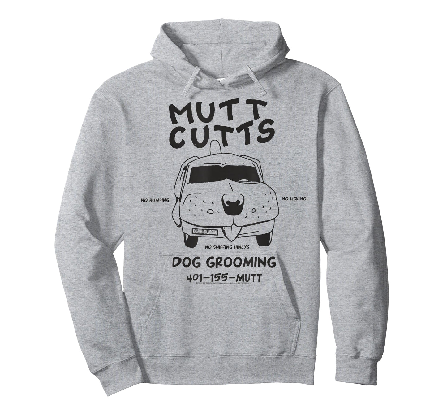 Dumb and Dumber Mutt Cutts Dog Grooming Funny Movie T-Shirt