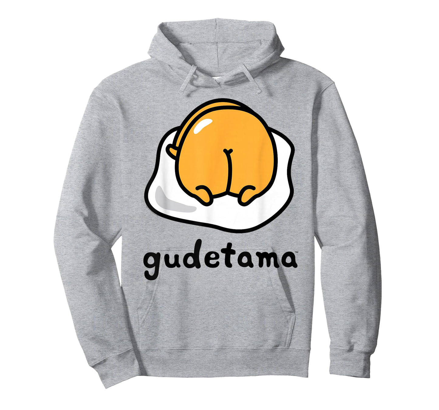 Gudetama The Lazy Egg Backside Logo Tee Shirt T-Shirt