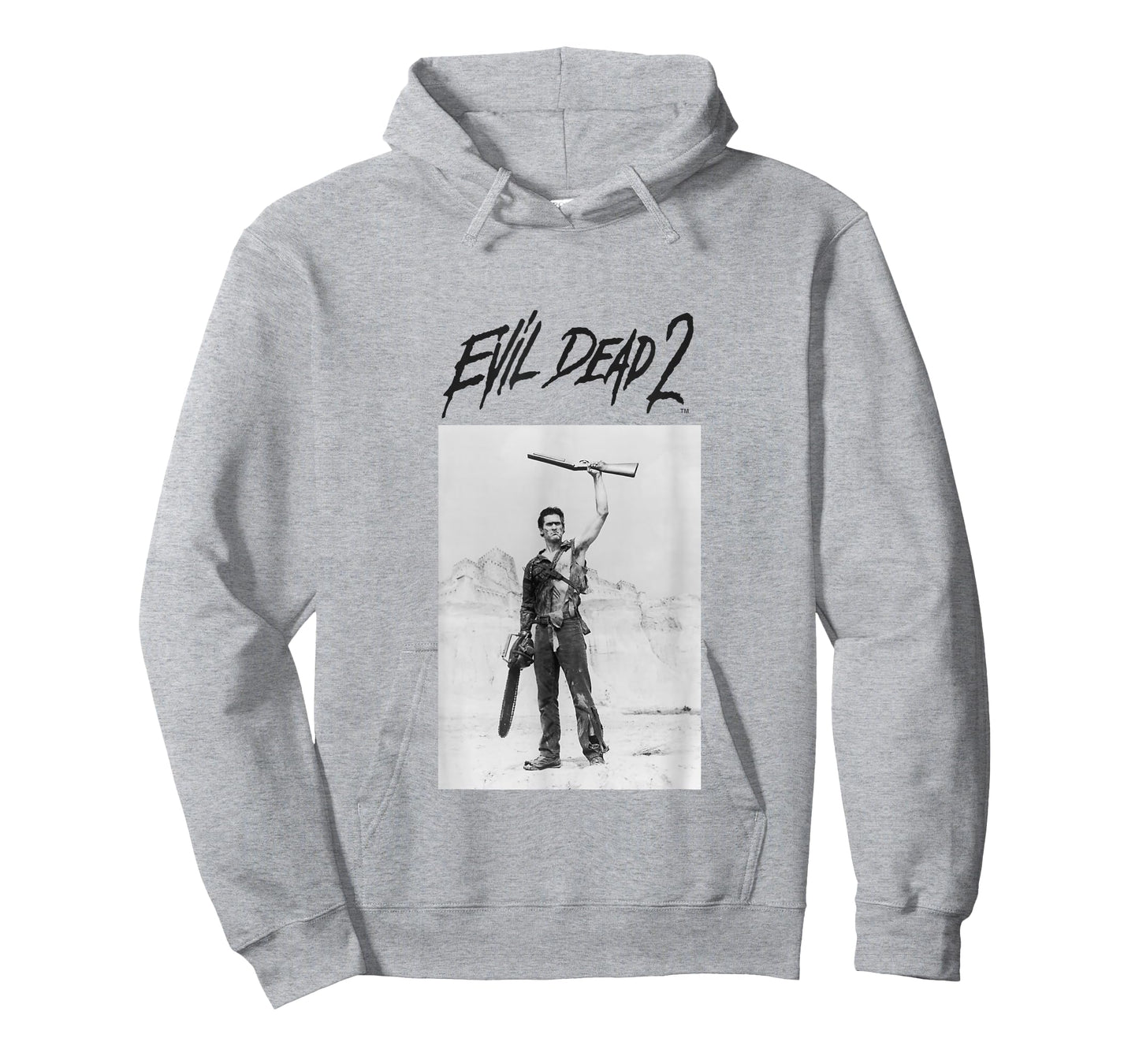 Evil Dead 2 Black Text Logo T-Shirt