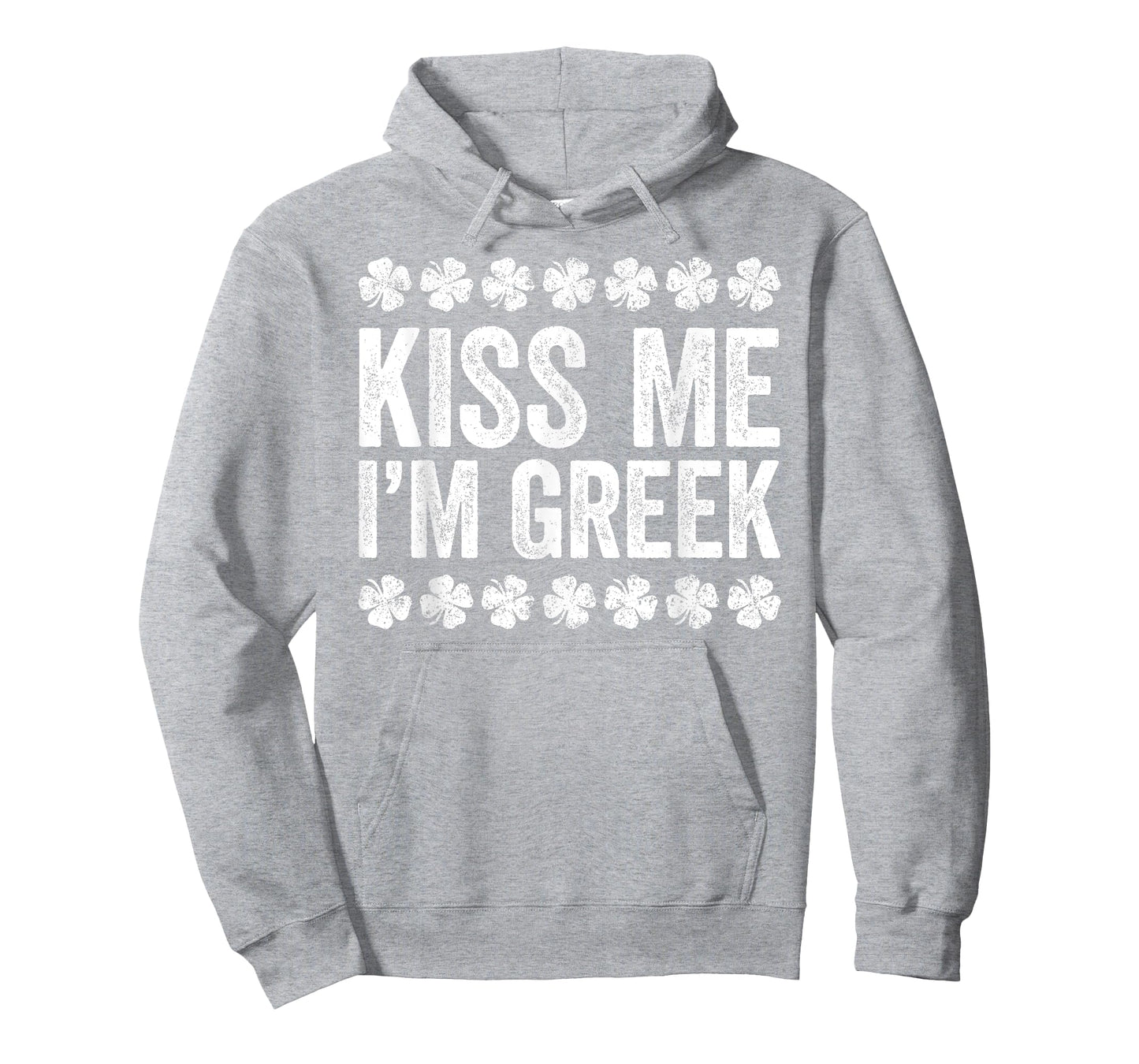 Kiss Me I'm Greek Shirt Irish Men Women Kids St Patricks Day T-Shirt