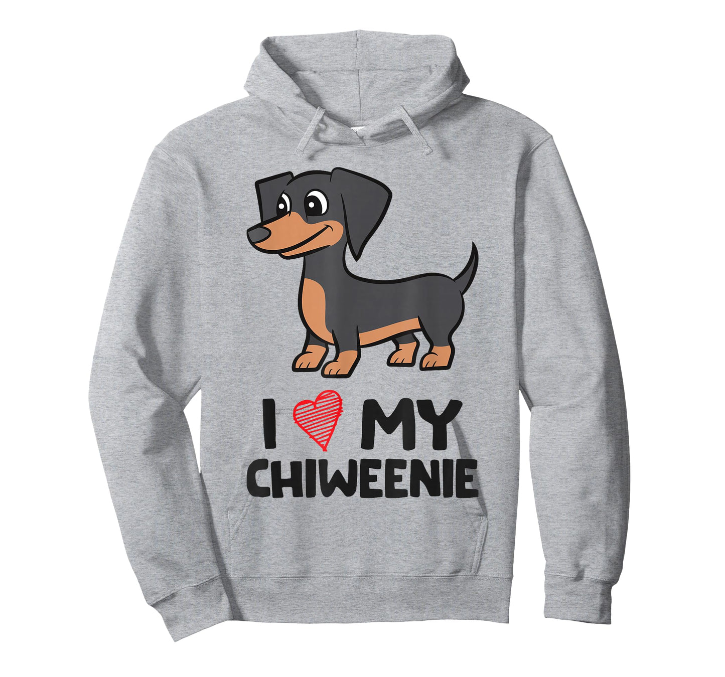 Chiweenie Dog I Love My Chiweenie T-Shirt