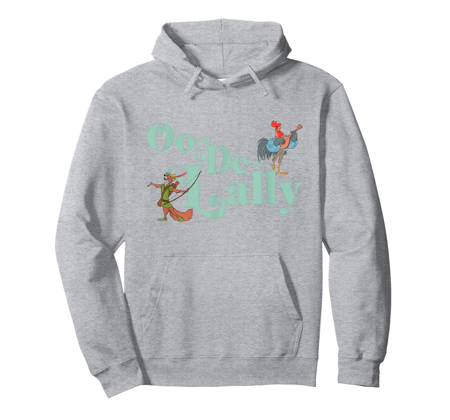 Disney Robin Hood Oo-De-Lally Iconic Quote Chest Text Logo T-Shirt