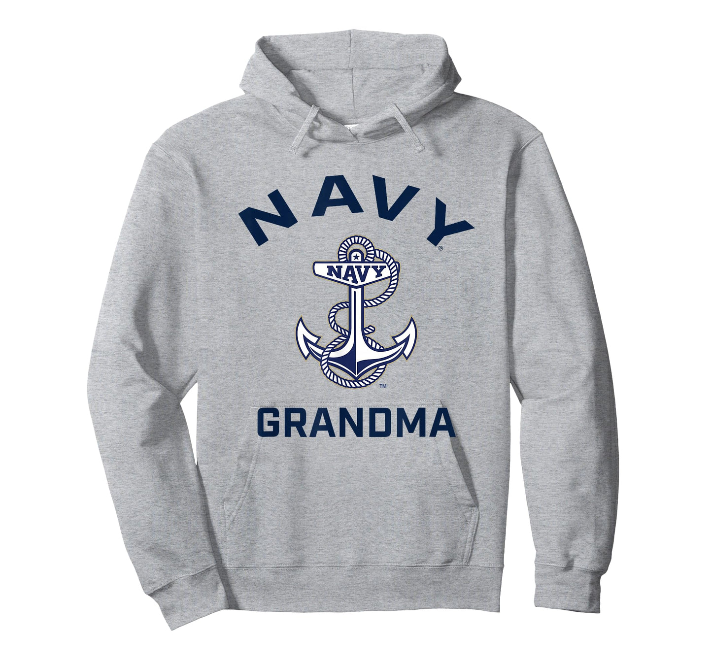 US Naval Academy Navy Midshipmen Arched Grandma T-Shirt