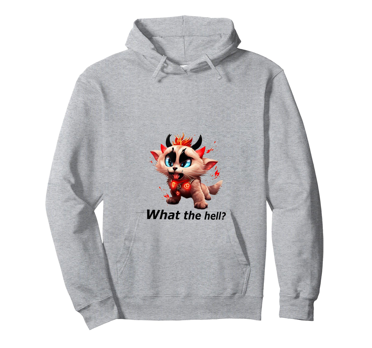 What the hell? Hell Cat - Devil Cat T-Shirt