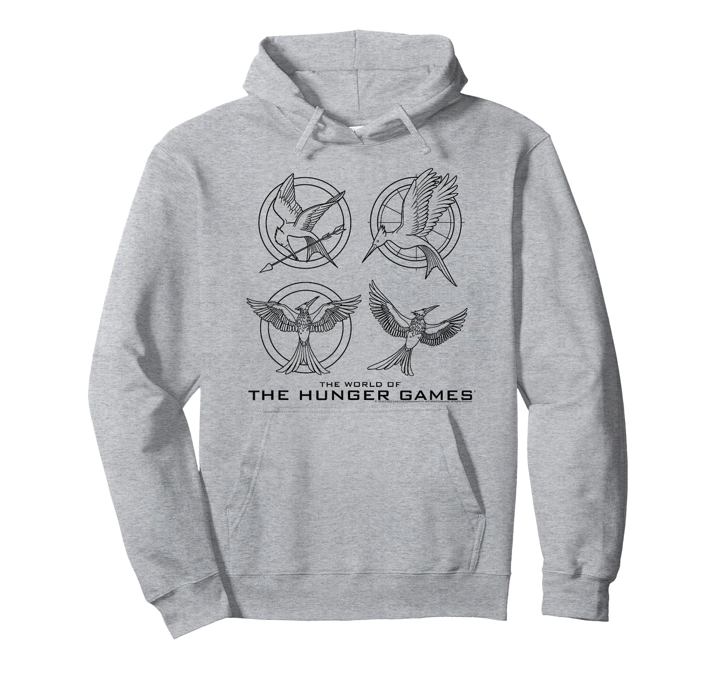 The Hunger Games Mockingjay Icons Movie T-Shirt