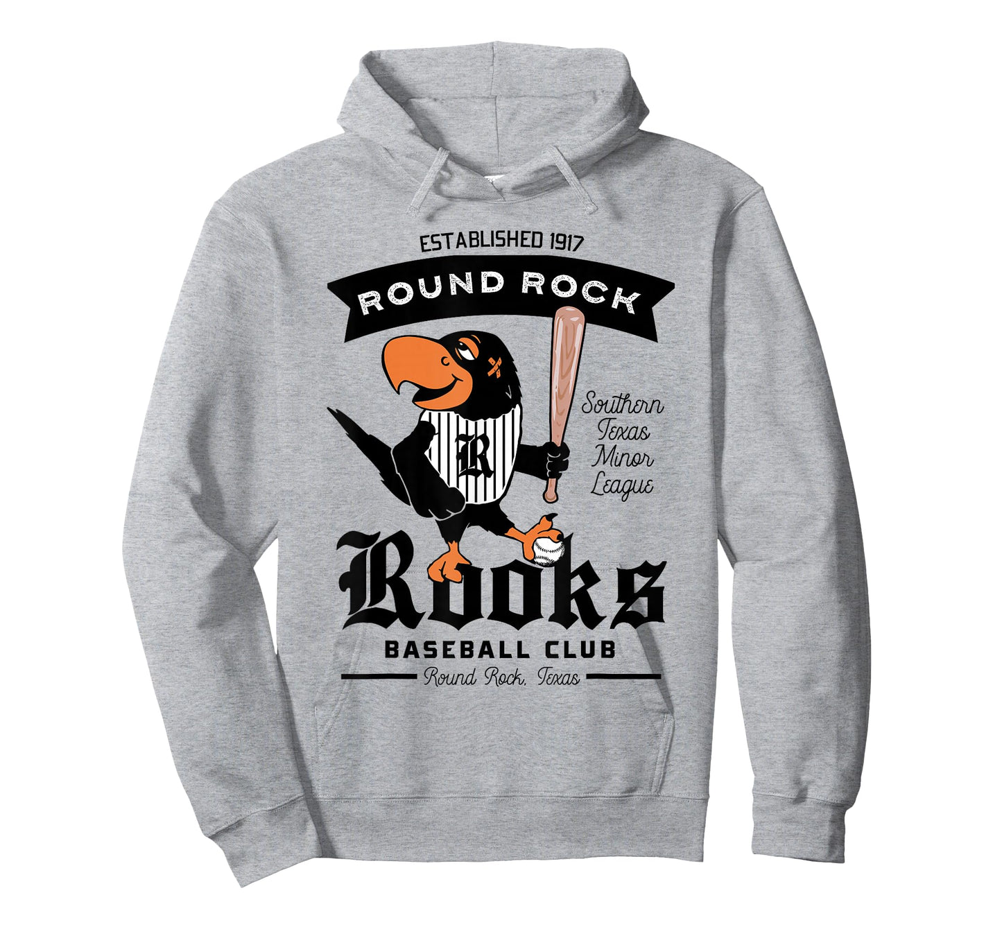 Round Rock Rooks Minor League Retro Baseball Team T-Shirt