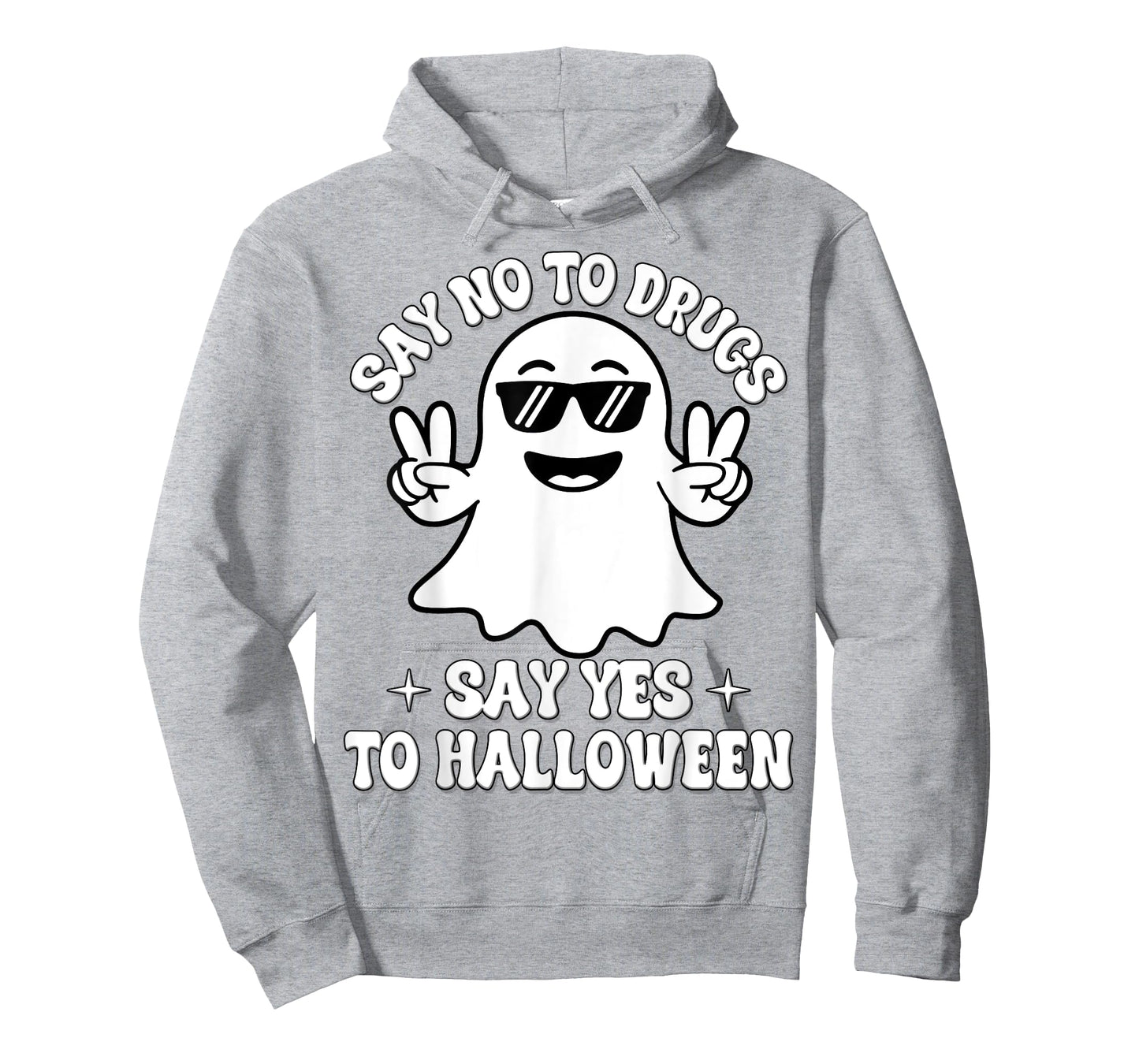 Say Not Drug-Free Say Yes To Halloween Red Ribbon Week Ghost T-Shirt