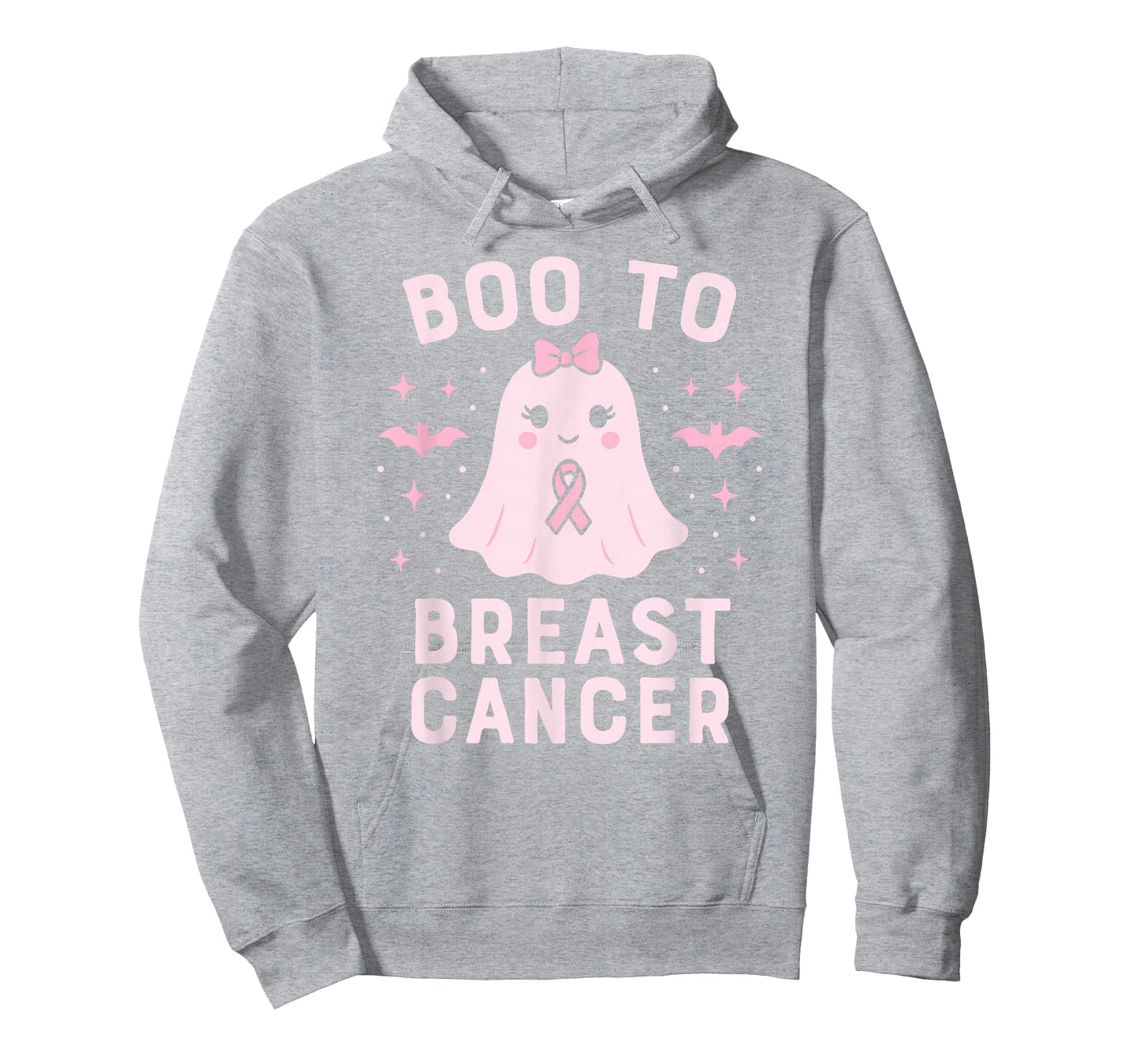 Boo to Breast Cancer Halloween Pink Ghost Awareness T-Shirt