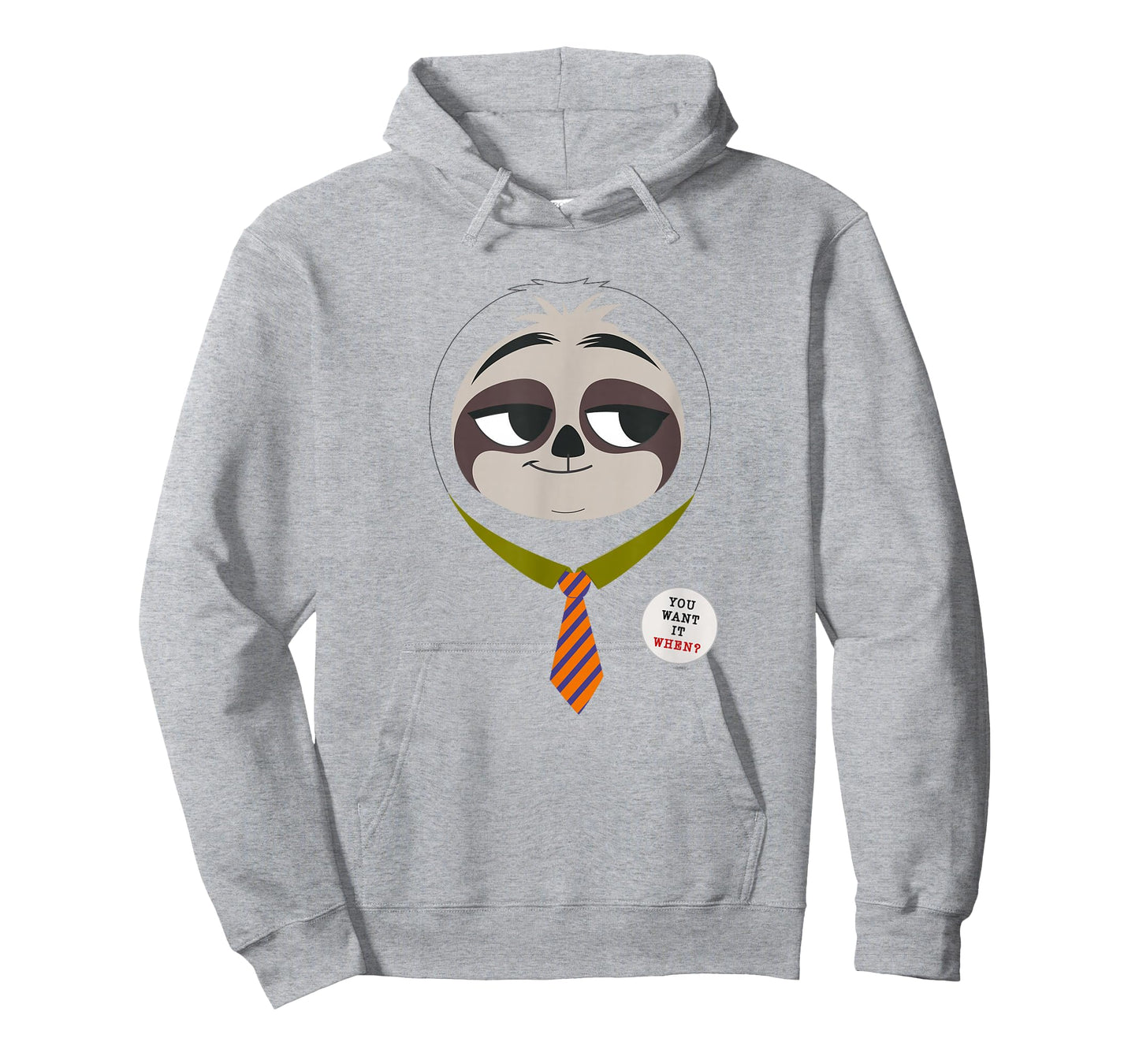 Disney Zootopia Flash The Sloth Face T-Shirt