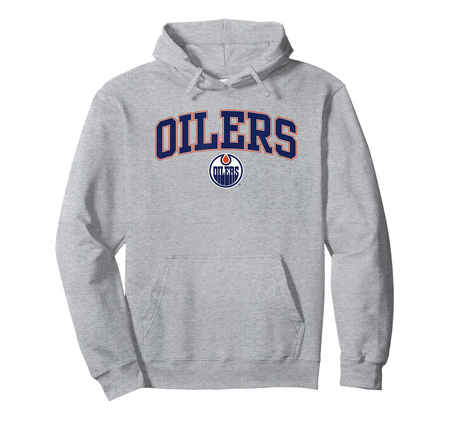 Edmonton Oilers Arch Over Gray Officially Licensed T-Shirt