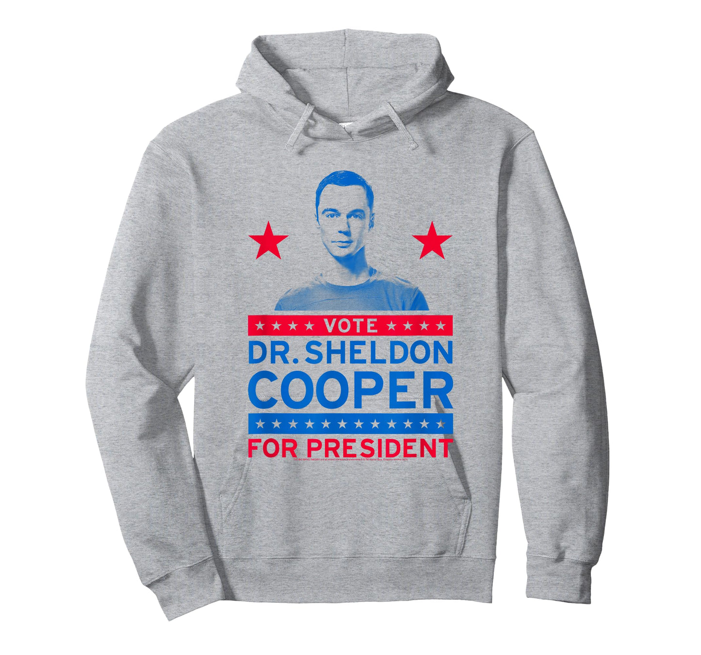The Big Bang Theory Sheldon Cooper for President TV Show T-Shirt
