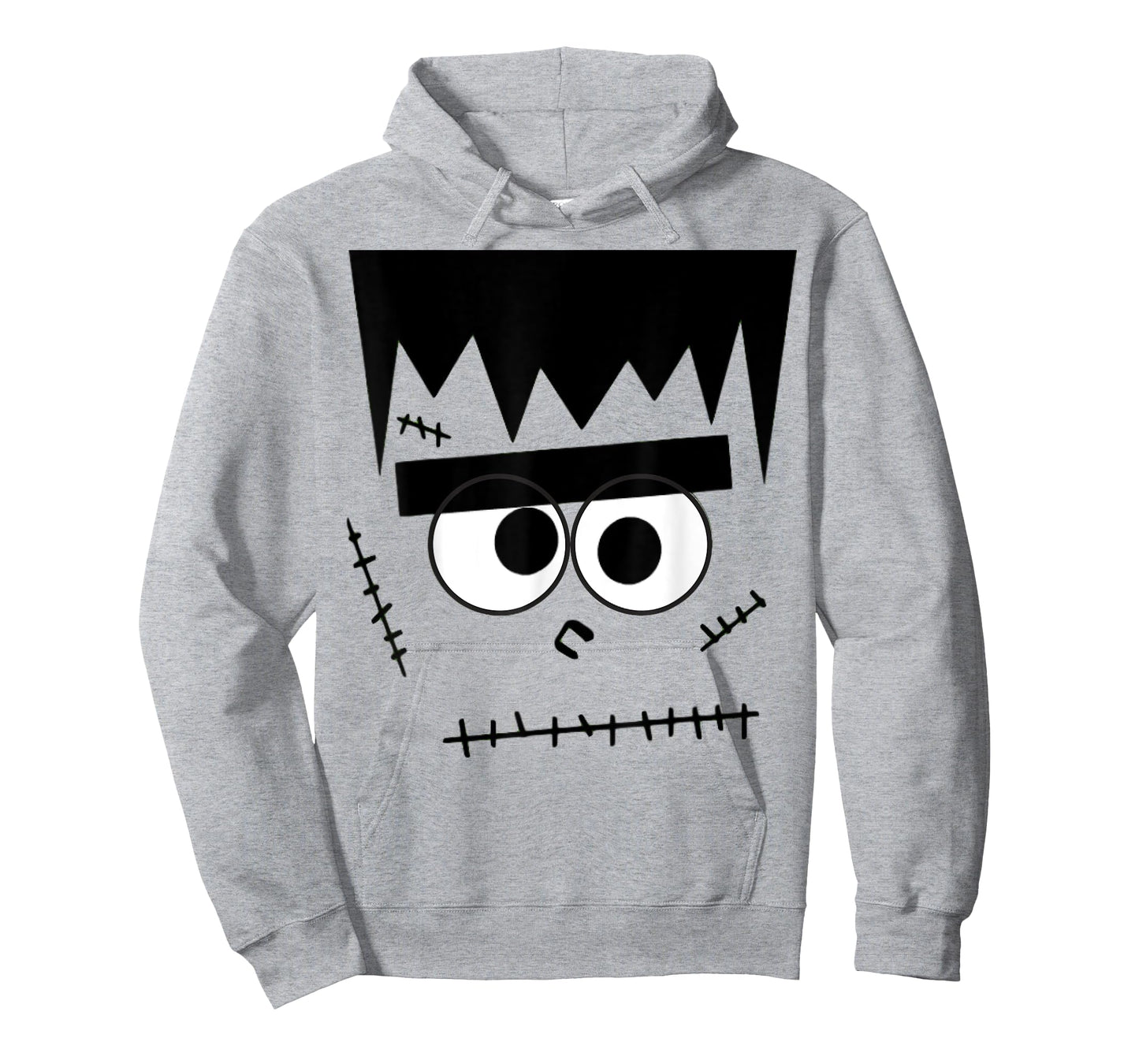 Monster Munster Face Tee Frankenstein Halloween Costume T-Shirt