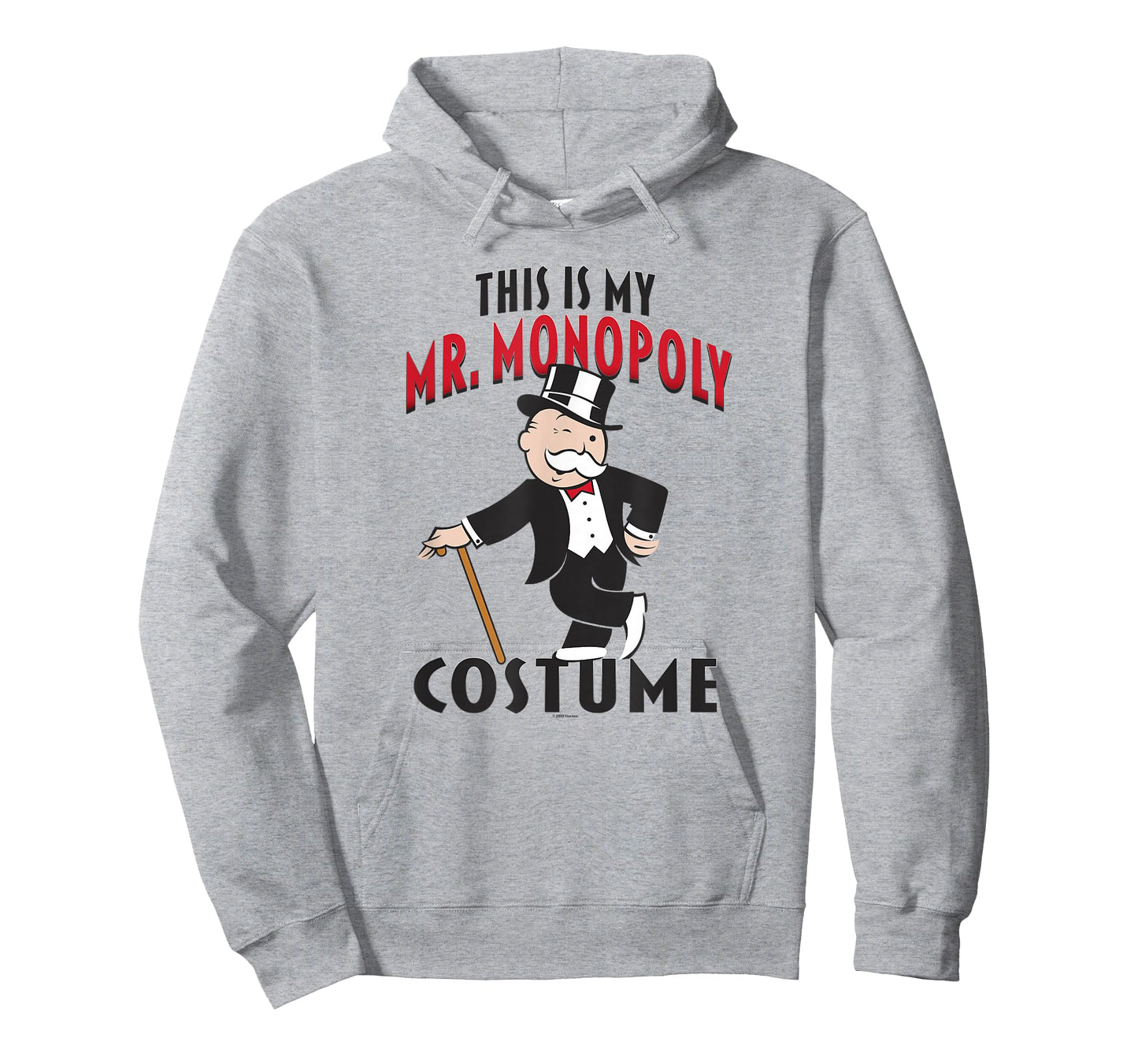 Monopoly Halloween This Is My Mr. Monopoly Costume T-Shirt
