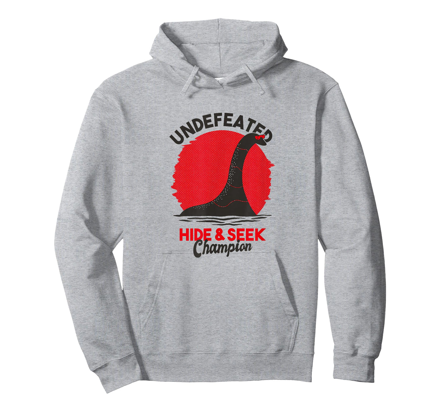 Undefeated Hide and Seek Champion Lochness Monster Nessie T-Shirt