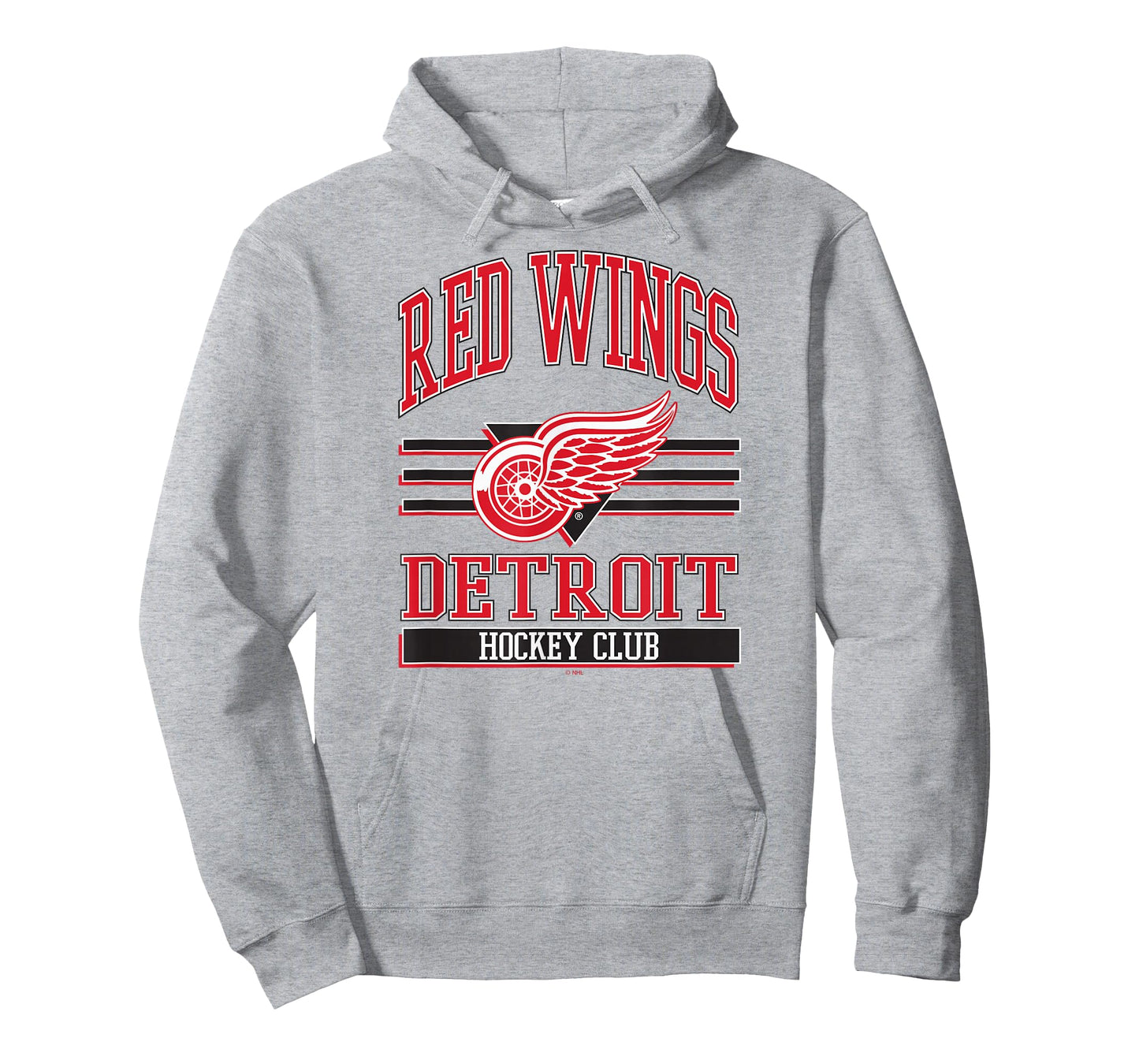 Detroit Red Wings Hockey Club Gray Officially Licensed T-Shirt