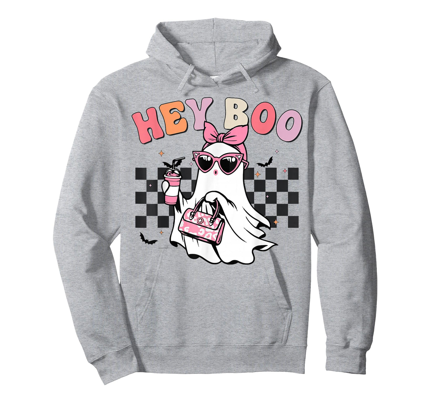 Girl Hey Boo Cute Ghost Coffee Funny Halloween Women Toddler T-Shirt