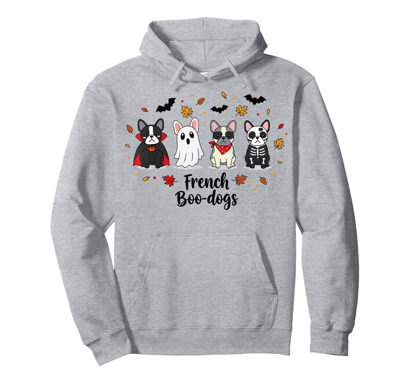 French Boo-Dog Halloween Ghost French Bulldog Fall Autumn T-Shirt