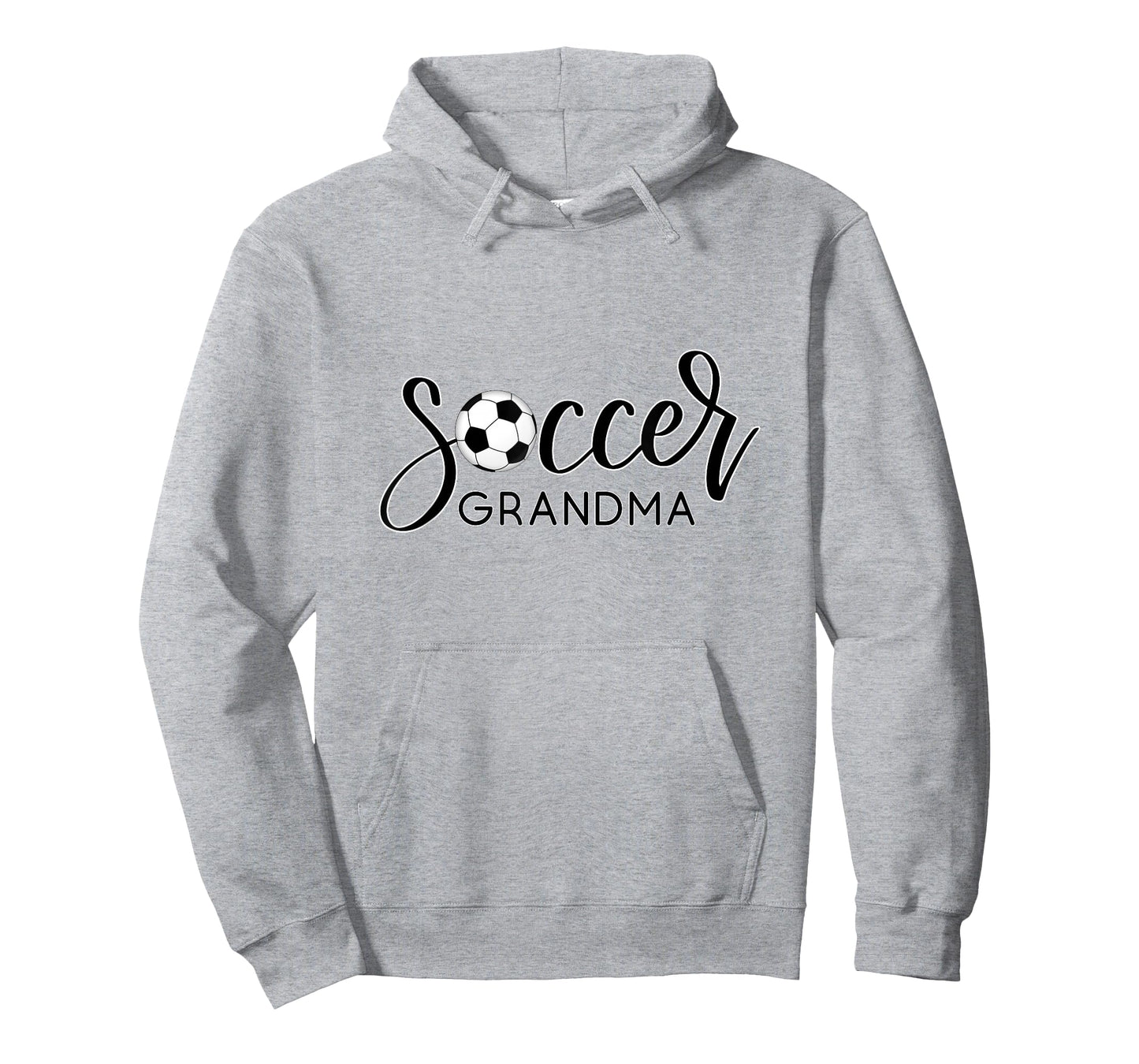 SOCCER GRANDMA Design with Soccer Ball and Hand Lettering T-Shirt