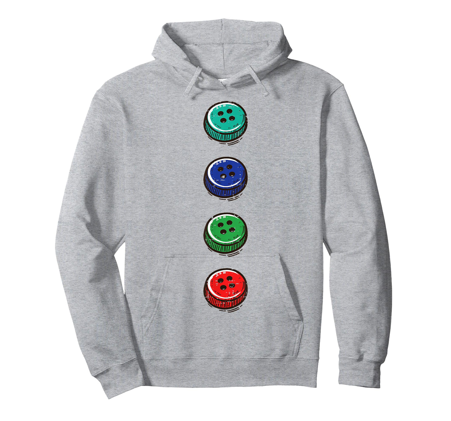 Halloween Colorful Buttons Costume Groovy Kids Men Women Cat T-Shirt
