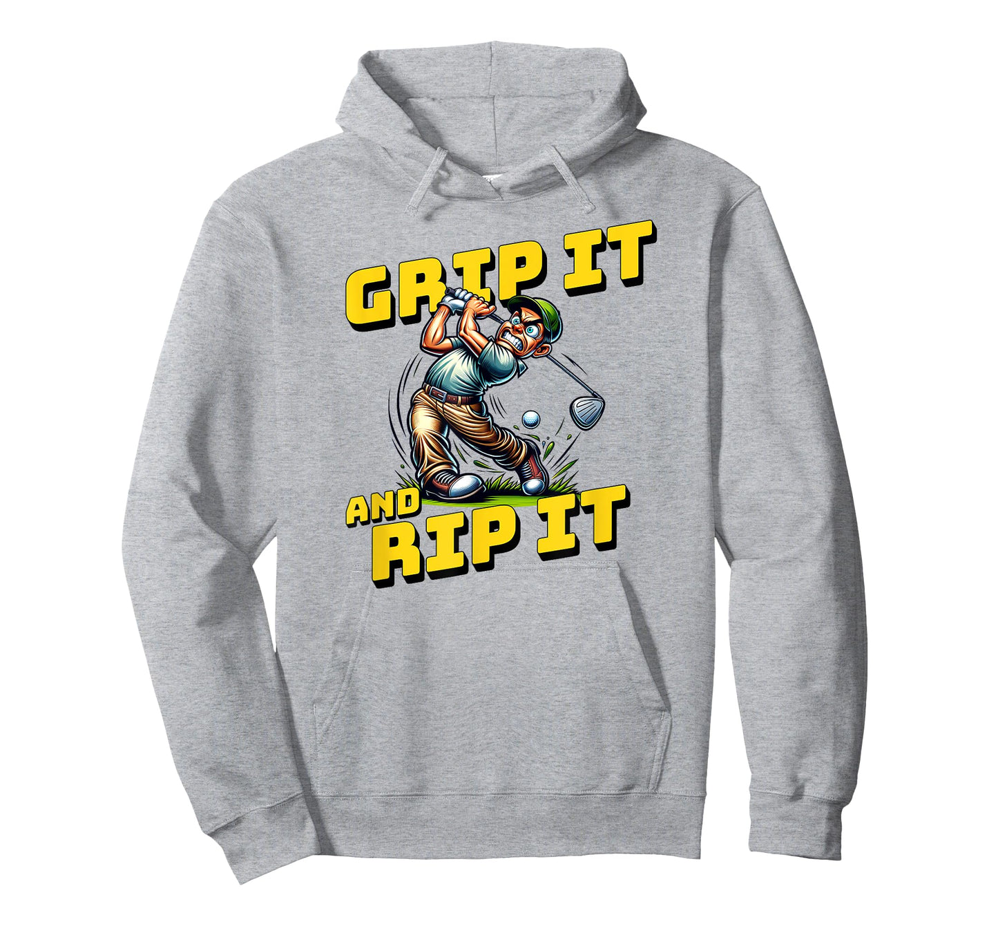 Grip It And Rip It Funny Golf T-Shirt