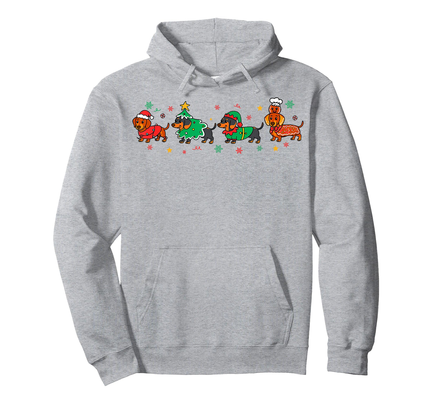 Christmas Dachshund Sausage Dog Dachshunds Men Women Kids T-Shirt