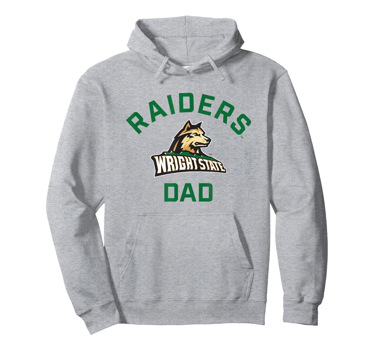 Wright State University WSU Raiders Arched Dad T-Shirt