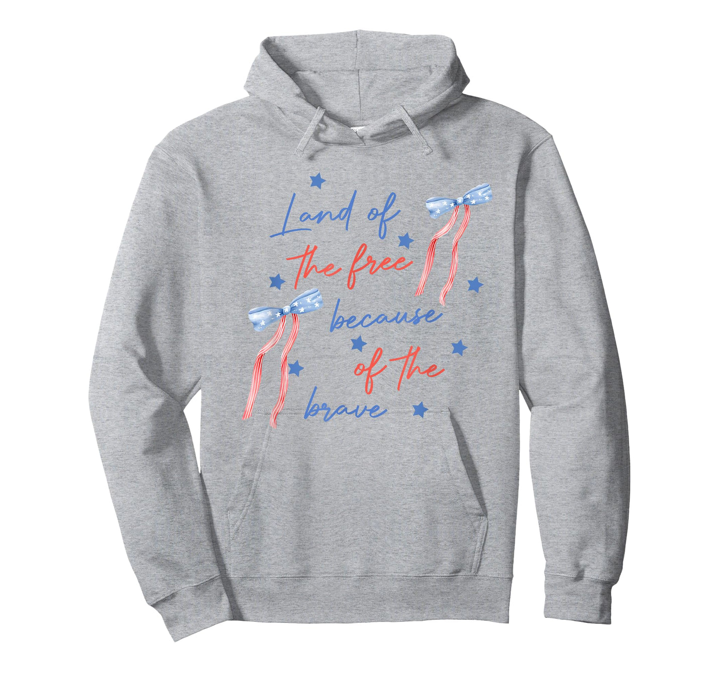 Land Of The Free Because Of The Brave Coquette Memorial Day T-Shirt
